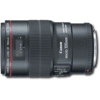 Canon - EF 100mm f/2.8L Macro IS USM Lens - Black