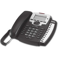 Cortelco - Itt-9125 Corded Speakerphone with Call-Waiting/Caller ID - Black