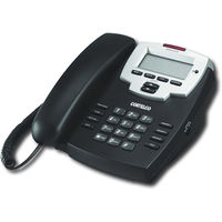 Cortelco - Itt-9120 Corded Integrated Telephone System with Call-Waiting/Caller ID - Black
