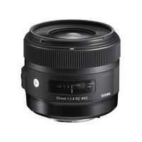 Sigma - 30mm f/1.4 DC HSM A Digital Prime Lens for Select DSLR Cameras - Black