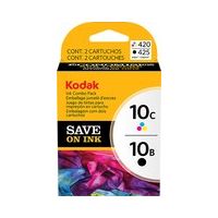 Kodak - Ink Combo Pack Standard Capacity - Black/Multicolor Ink Cartridges - Black/Multicolor