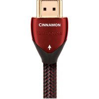 AudioQuest - Cinnamon 5' 4K Ultra HD HDMI Cable - Black/Red