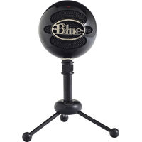 Blue Microphones - Snowball USB Cardioid and Omnidirectional Electret Condenser Vocal Microphone