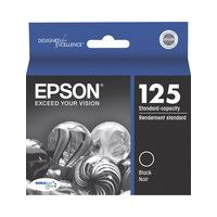 Epson - 125 Standard Capacity Ink Cartridge - Black