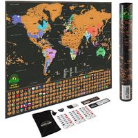 Scratch Off Map of The World