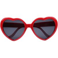Armear Women Fashion Oversized Heart Shaped Retro Sunglasses