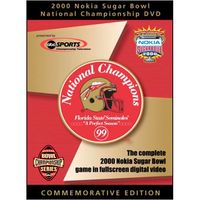 Florida State Seminoles (FSU) 2000 Nokia Sugar Bowl National Championship DVD - No Size
