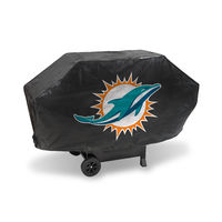 Miami Dolphins Deluxe Grill Cover