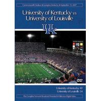 Kentucky Wildcats vs. Louisville Cardinals 2007 Game Complete Network Broadcast DVD - No Size