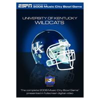 Kentucky Wildcats vs. Clemson Tigers 2006 Music City Bowl Game DVD - No Size