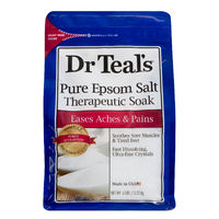 Dr Teal's Pure Epsom Salt Therapeutic Soak, 6 lbs.