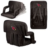 Arizona Cardinals Ventura Seat Portable Recliner Chair - Black