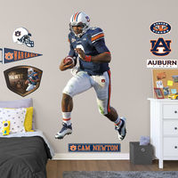 Fathead Cam Newton: Auburn - Life-Size Officially Licensed Removable Wall Decal