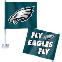 Philadelphia Eagles WinCraft Double-Sided Slogan Car Flag