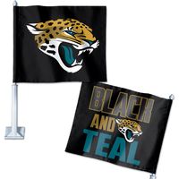 Jacksonville Jaguars WinCraft Double-Sided Slogan Car Flag