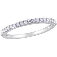 1/5 Carat T.W. Diamond 10kt White Gold Anniversary Ring