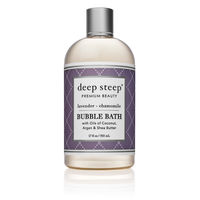 Deep Steep Bubble Bath, Lavender Chamomile, 17 Oz