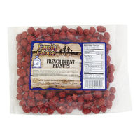 Family Choice French Burnt Peanuts Candy 7 oz. - Case Of: 12