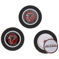 Atlanta Falcons 3-Pack Poker Chip Golf Ball Markers