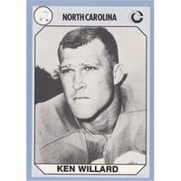 Ken Willard Football Card (North Carolina) 1990 Collegiate Collection No.148