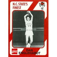 Dan Englehardt Basketball Card (N.C. North Carolina State) 1989 Collegiate Collection No.84