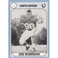 Joe Robinson Football Card (North Carolina) 1990 Collegiate Collection No.159