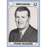 Coach Frank McGuire Basketball Card (North Carolina) 1990 Collegiate Collection No.193