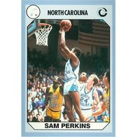 Sam Perkins Basketball Card (North Carolina) 1990 Collegiate Collection No.22