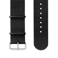 All-Weather Nato Strap for Wellness Watch, Black