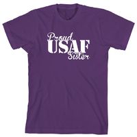 Proud USAF Sister Men's Shirt - ID: 587
