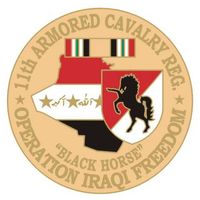 11th Armored Cavalry 1 1/8