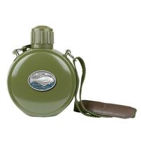Halibut Colored Logo Canteen with Compass