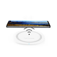 Fast Charge Wireless Charger for Samsung Galaxy M10; 10W Qi Certified Fast Charge; Wireless Charging Pad Compatible with Samsung Galaxy S10/S10+/S10e/S10 5G/A10/A30/A50/Fold/M10/M20/M30