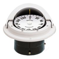 The Amazing Quality Ritchie F-82W Voyager Compass - Flush Mount - White