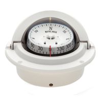 The Amazing Quality Ritchie F-83W Voyager Compass - Flush Mount - White