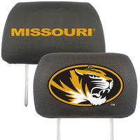 NCAA University of Missouri Tigers Head Rest Cover Automotive Accessory