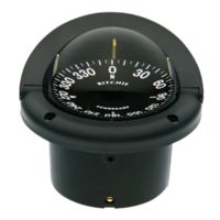 The Amazing Quality Ritchie HF-742 Helmsman Compass - Flush Mount - Black
