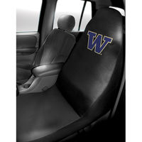 Washington Huskies Car Seat Cover - Black