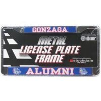 Gonzaga Bulldogs Alumni Metal License Plate Frame W/domed Insert - Gonzaga/alumni