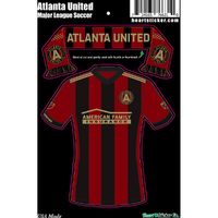 Atlanta United FC Scarf And Jersey Sticker