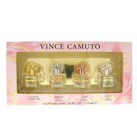 Vince Camuto Women 4 Pc Mini Set Vince Camuto 0.25 Edp + Amore 0.25 Edp + Fiore 0.25 Edp + Capri 0.25 Edp