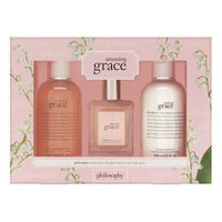 Philosophy Amazing Grace 3 Piece Set Includes: 2.0 oz Eau de Toilette Spray + 8.0 oz Shower Gel + 8.0 oz Firming Body Emulsion