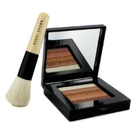 Bobbi Brown - Bronze Shimmer Brick Set: Bronze Shimmer Brick Compact + Mini Face Blender Brush (Limited Edition) -2pcs