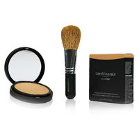 Bare Minerals Barepro performance wear - toffee 19 and Bare Minerals Face brush - flawless application Face brush kit