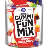 ORIGINAL GUMMI FUN MiX Gummi Soda Pops, 10 oz bag