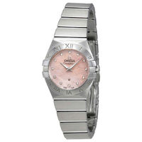 Omega Constellation Pink Mother of Pearl Dial Ladies Watch 123.10.24.60.57.002
