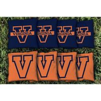 Virginia Cavaliers College Vault Replacement All-Weather Cornhole Bag Set