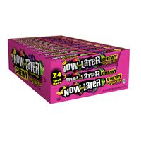 Now and Later, Chewy Mix, Assorted Flavor Standard Bar, 2.44oz (Box of 24)