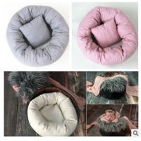2pcs Newborn Photography Props Posing Pillow Cushion Baby Positioner Photo Props