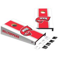 Western Kentucky Hilltoppers Stripe Design Desktop Cornhole Game Set